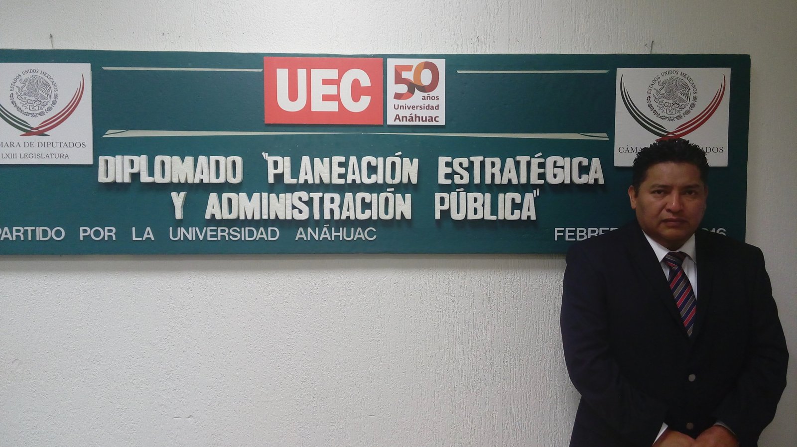 Diplomado de Planeación Estratégica en la Cámara de Diputados con Universidad Anáhuac